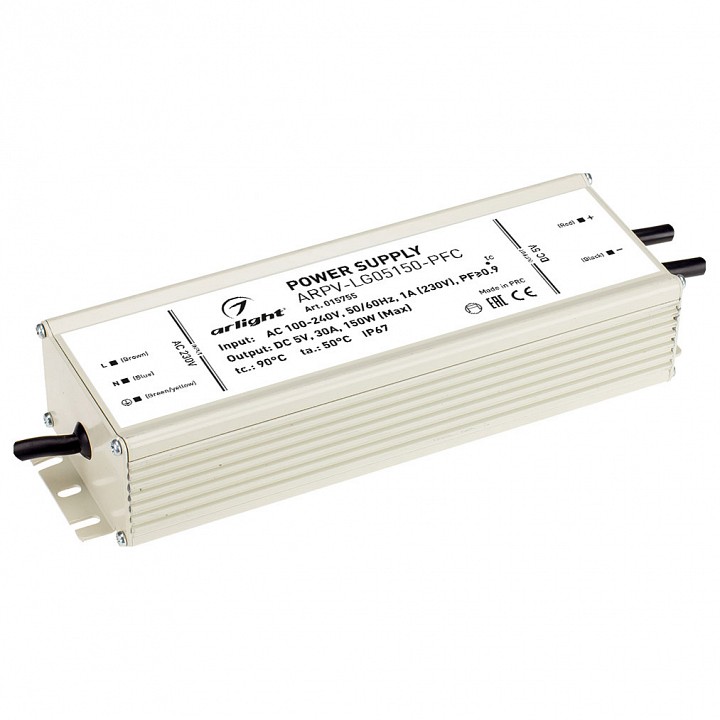 Блок питания Arlight  ARPV-LG05150-PFC (5V, 30.0A, 150W)