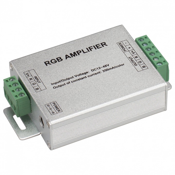 Усилитель RGB Arlight LN-350 LN-350 (12-48V, 3x350mA, 50W)