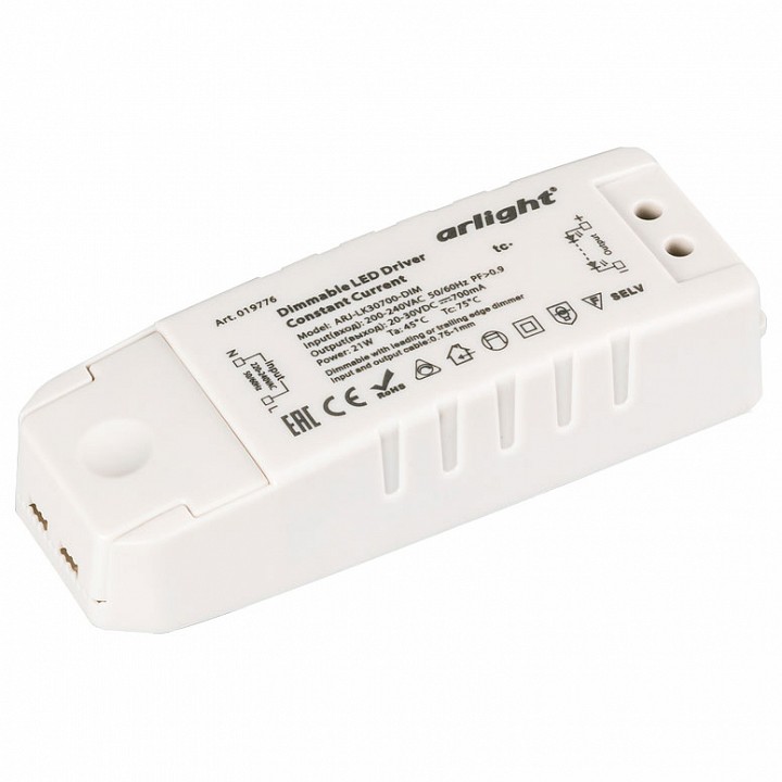 Блок питания Arlight  ARJ-LK30700-DIM (21W, 700mA, PFC, Triac)