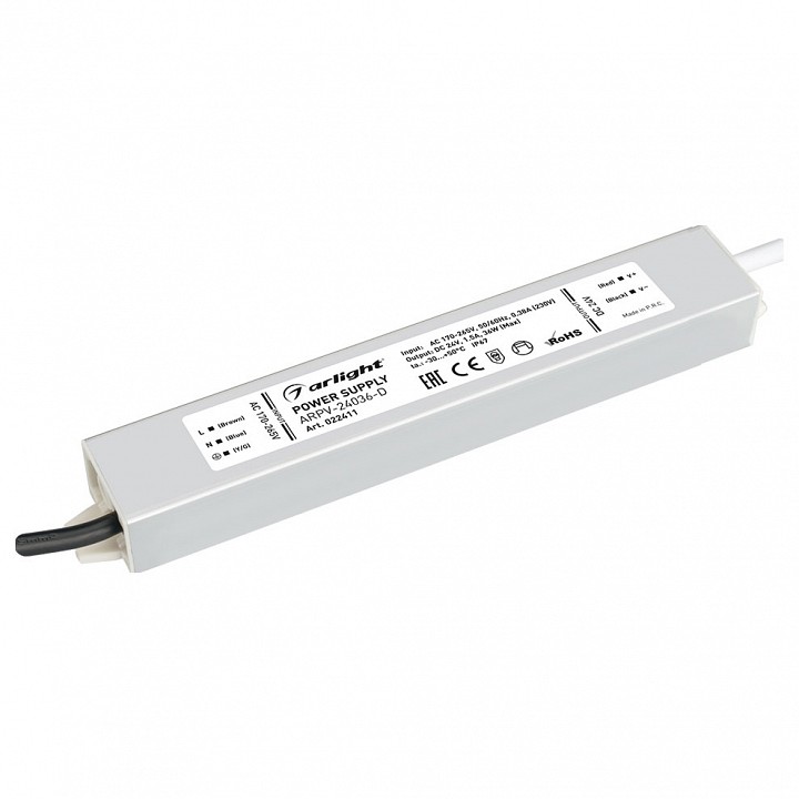 Блок питания Arlight  ARPV-24036-D (24V, 1.5A, 36W)