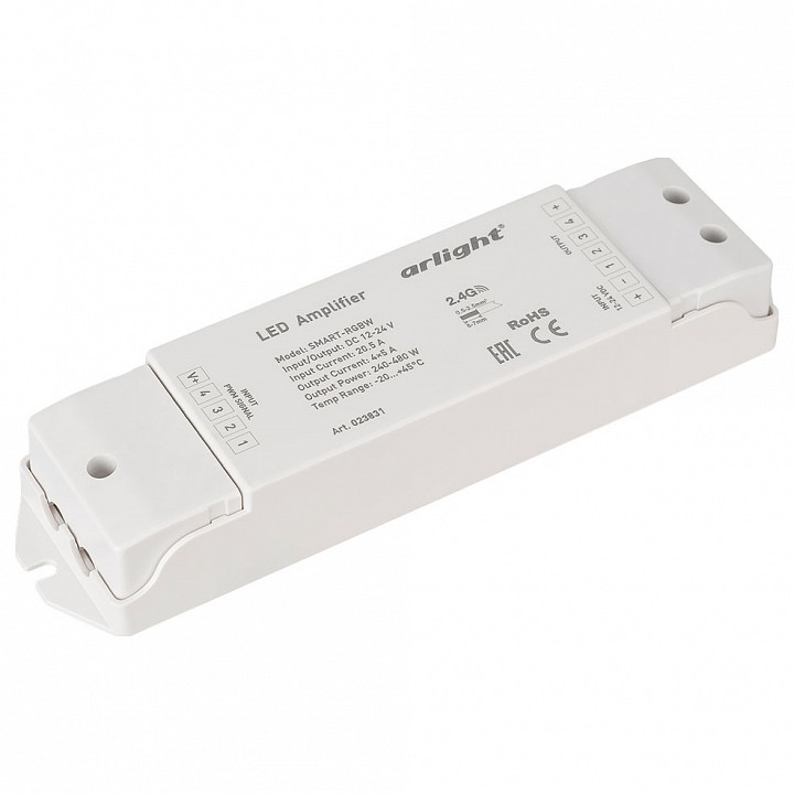 Усилитель RGBW Arlight SMART-R SMART-RGBW (12-24V, 4x5A)