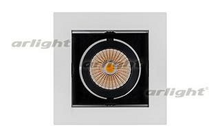 Встраиваемый светильник Arlight  CL-KARDAN-S102x102-9W Day (WH-BK, 38 deg)