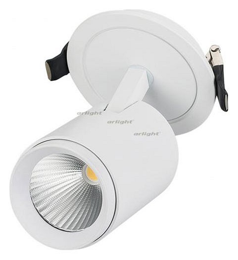 Встраиваемый светильник на штанге Arlight LGD-LUMOS-R62-9W White6000 (WH, 25 deg) 024285