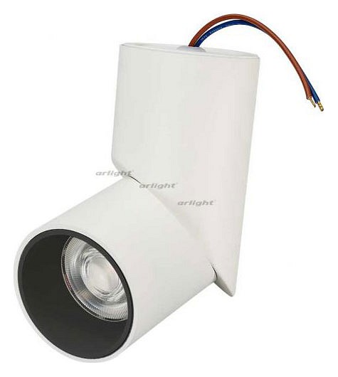 Накладной светильник Arlight SP-TWIST-SURFACE-R70-12W White5000 (WH-BK, 30 deg) 025454