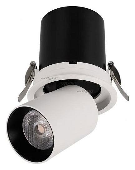 Встраиваемый светильник на штанге Arlight LGD-PULL-R100-10W White6000 (WH, 20 deg) 026192