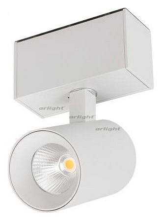 Светильник на штанге Arlight MAG-SPOT-45-R85-7W Warm3000 (WH, 24 deg, 24V) 026964