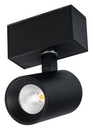 Светильник на штанге Arlight MAG-SPOT-45-R85-7W Warm3000 (BK, 24 deg, 24V) 026966