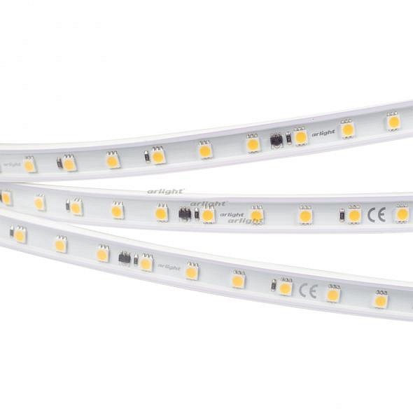 Лента светодиодная [10 м] Arlight ARL-10000PV-5060-54-230V White6000 (15mm, 8W, IP65) 029403