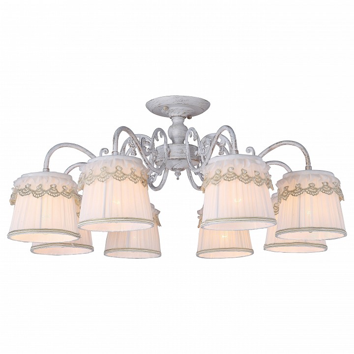 Люстра на штанге Arte Lamp Merletto A5709PL-8WG