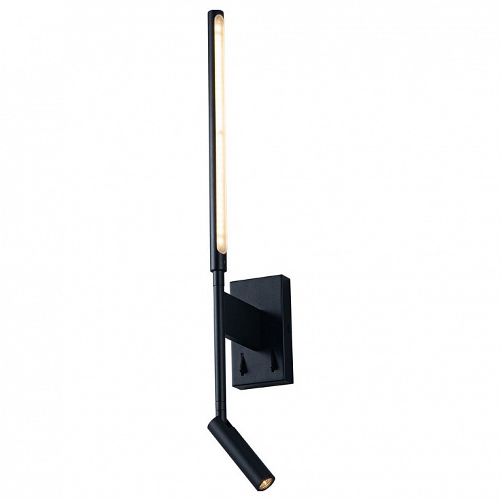 Бра с подсветкой Loft it Stick 3 10012/6+3BK