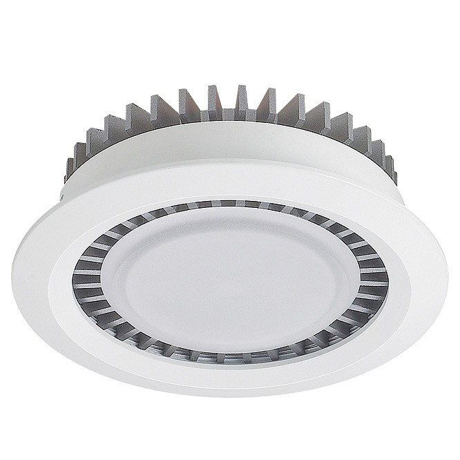 Встраиваемый светильник Ideal Lux Turbo TURBO 142.1-10W-WT/GR