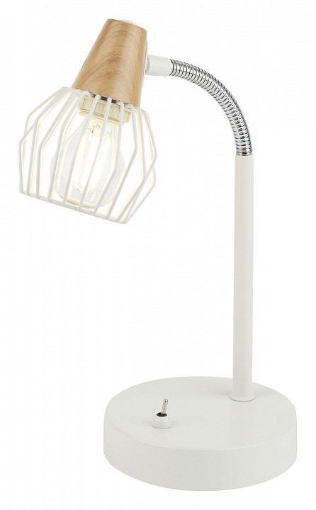 Настольная лампа офисная Rivoli Naturale T1 WT Б0038095