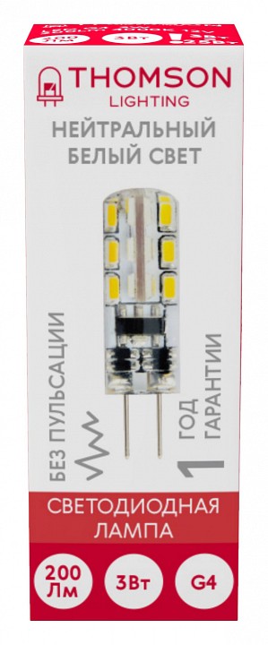 Лампа светодиодная Thomson G4 TH-B4203