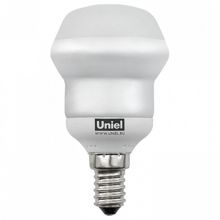 Лампа компактная люминесцентная Uniel  E14 9Вт 2700K 00796