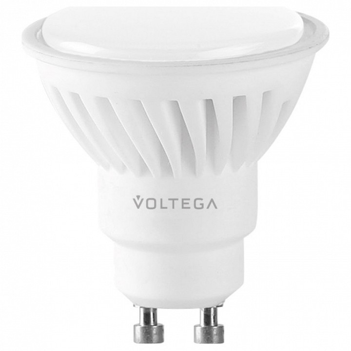 Лампа светодиодная Voltega Ceramics GU10 10Вт 4000K VG1-S1GU10cold10W-C