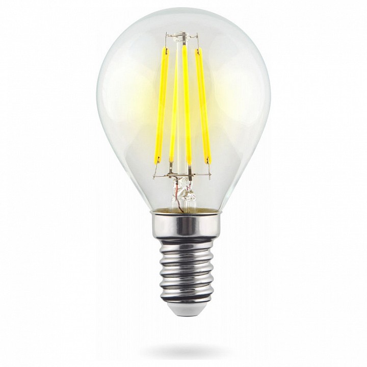 Лампа светодиодная Voltega Crystal E14 6Вт 2800K VG10-G1E14warm6W-F