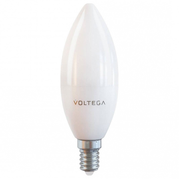 Лампа светодиодная Voltega Simple E14 Вт 4000K VG2-C37E14cold10W