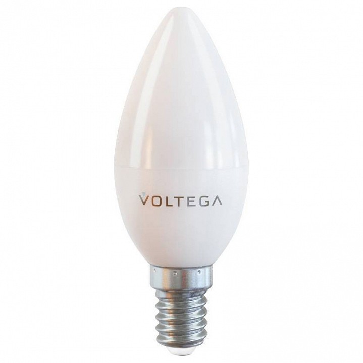 Лампа светодиодная Voltega Simple E14 Вт 4000K VG2-C37E14cold7W