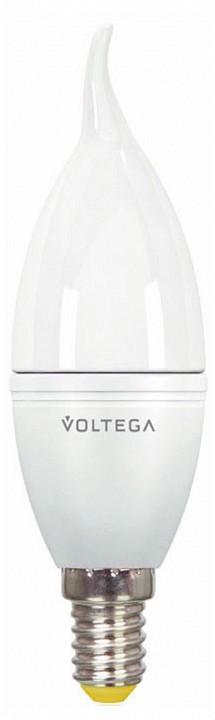 Лампа светодиодная Voltega Simple E14 5.5Вт 4000K VG2-CW2E14cold5W